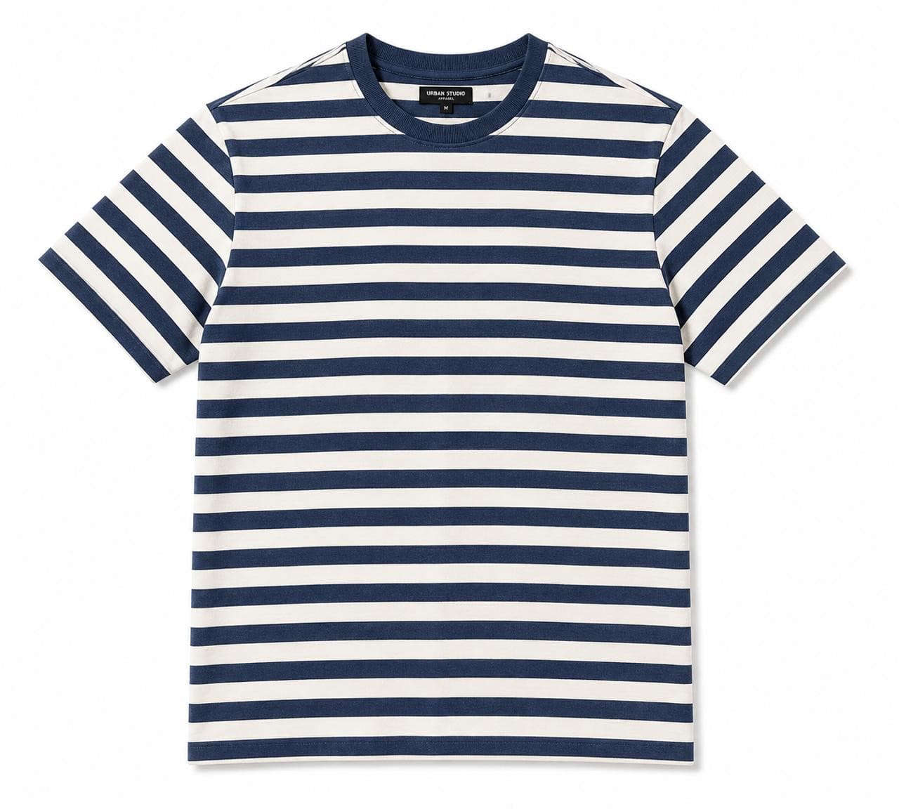 Yarn-Dyed Striped T-Shirts Manufacturing