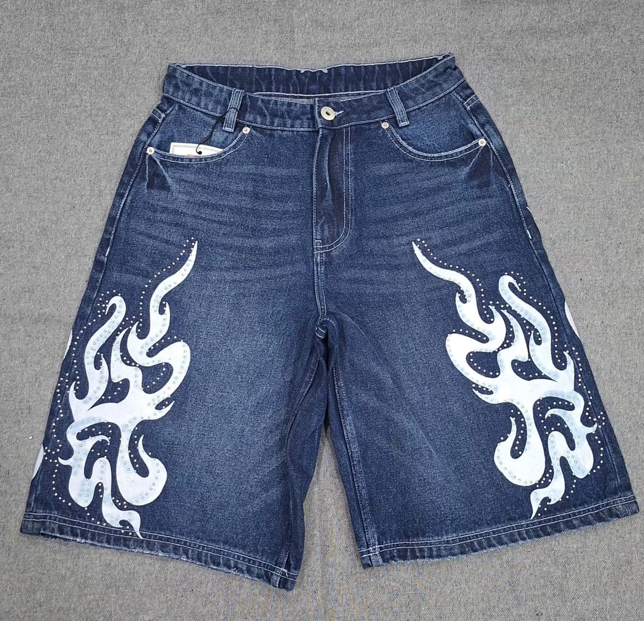 Custom Washed Mom Fit Denim Jeans Manufacturing