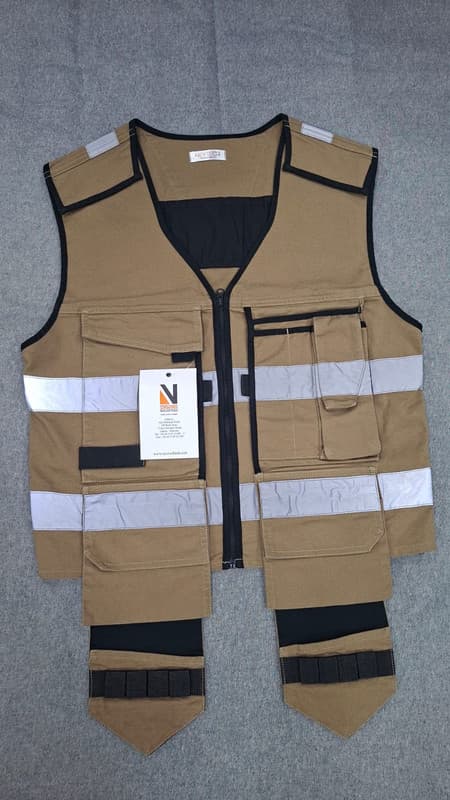 Hi-Vis Reflective Safety Work Jacket Manufacturing
